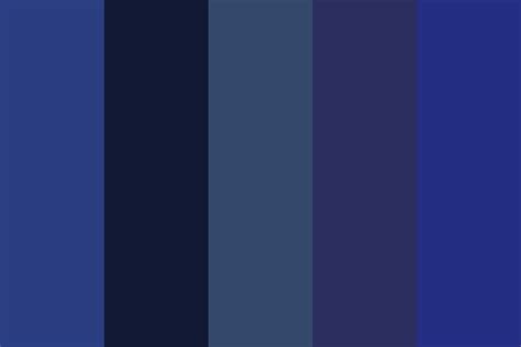 color pallete navy blue